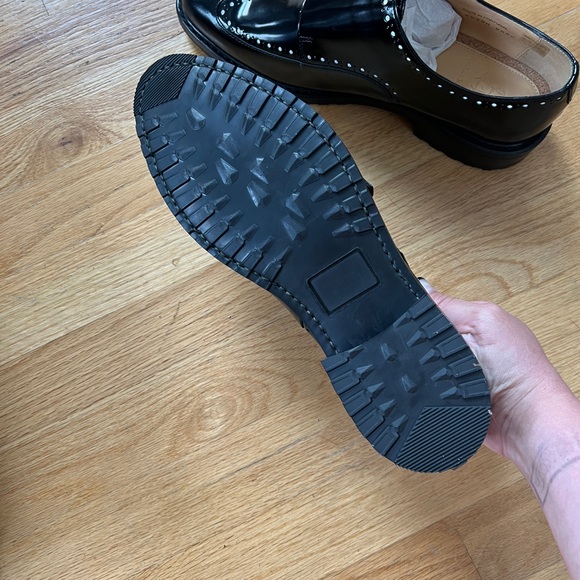 Office of Angela Scott - Mr. York patent leather black studded monk strap shoes - Picture 4 of 6